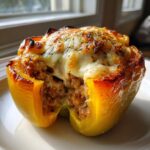 Gevulde Paprika’s met Kip en Kaas: Een Complete Maaltijd