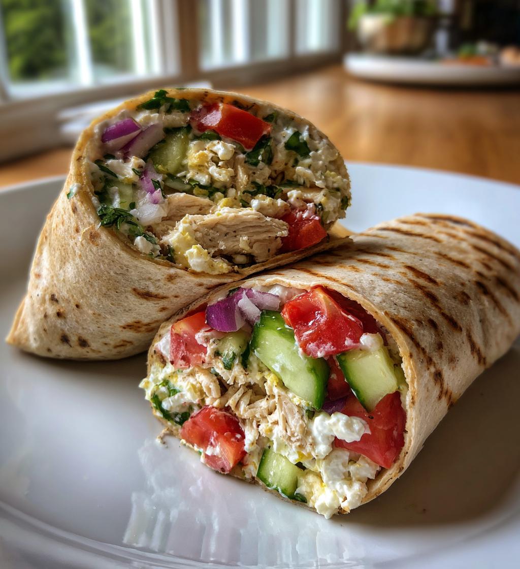 Griekse Kipwraps in 30 Minuten – Gezond en Vol Smaak