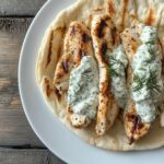 Kip Gyros met Huisgemaakte Tzatzikisaus