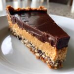 No-Bake Chocolade Pindakaas Taart: 4 Uur Genot – Desserts & Dranken