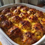 Ovenschotel met gehaktbrood en cheddar schelpen