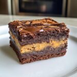Peanut Butter Stuffed Brownies