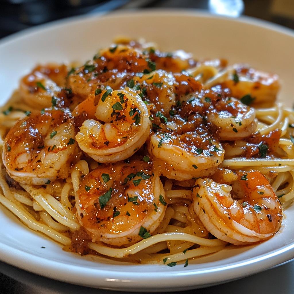 Pittige Knoflook Garnalen met Pasta: Restaurantkwaliteit Thuis