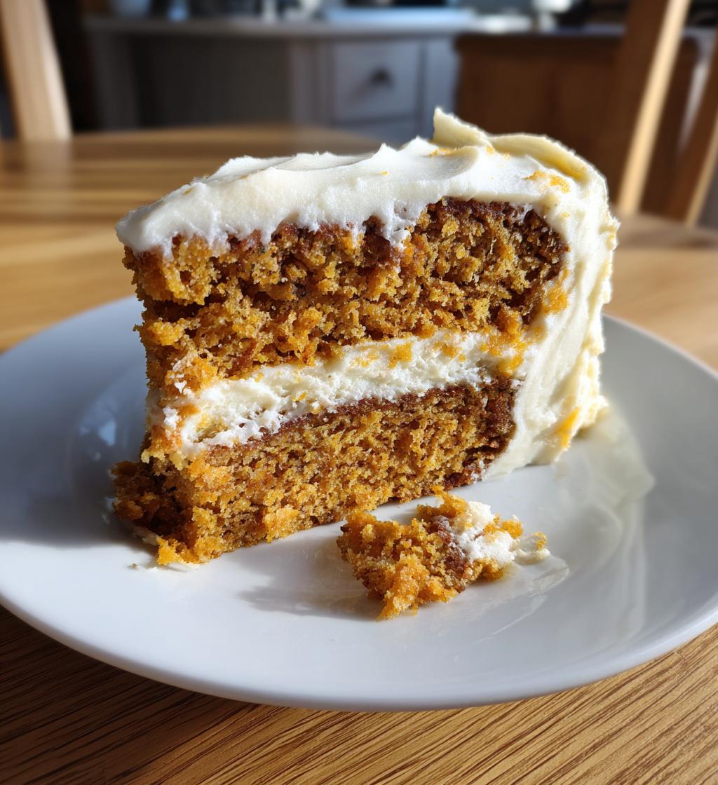 Pumpkin Cake with Cream Cheese Frosting