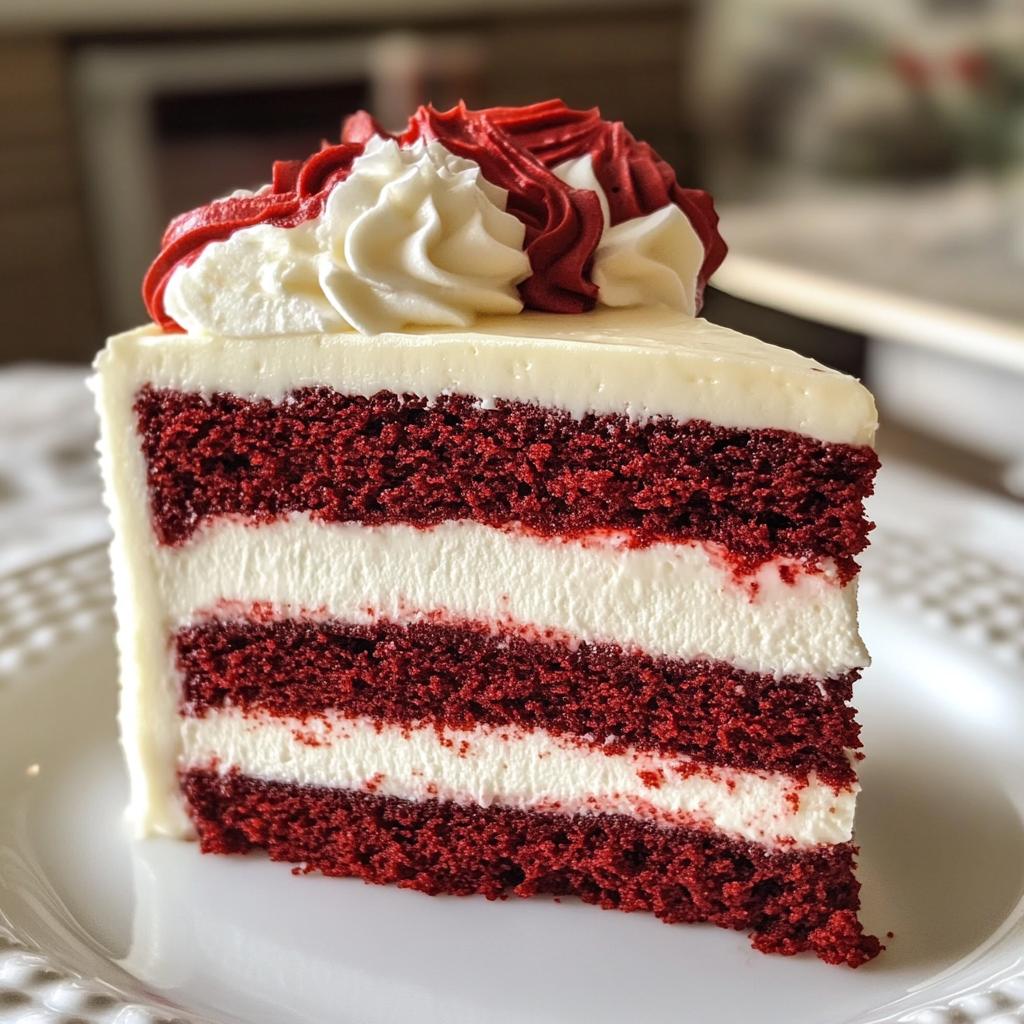 1 Amazing Red Velvet Cheesecake That Melts Hearts