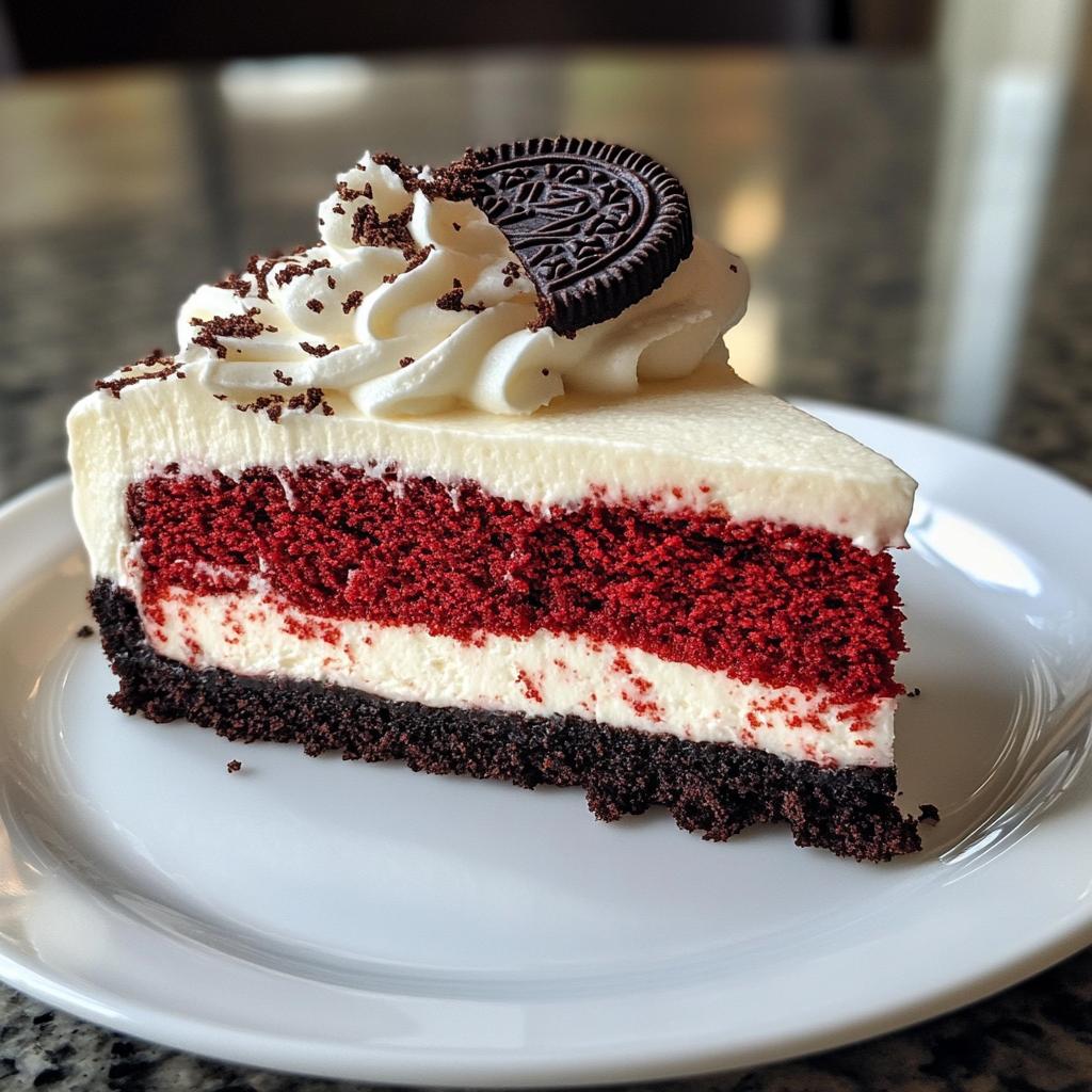 Irresistible Red Velvet Oreo Cheesecake in 5 Easy Steps