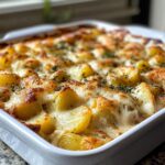 Romige Aardappel-Kip Ovenschotel met Kaaskorst