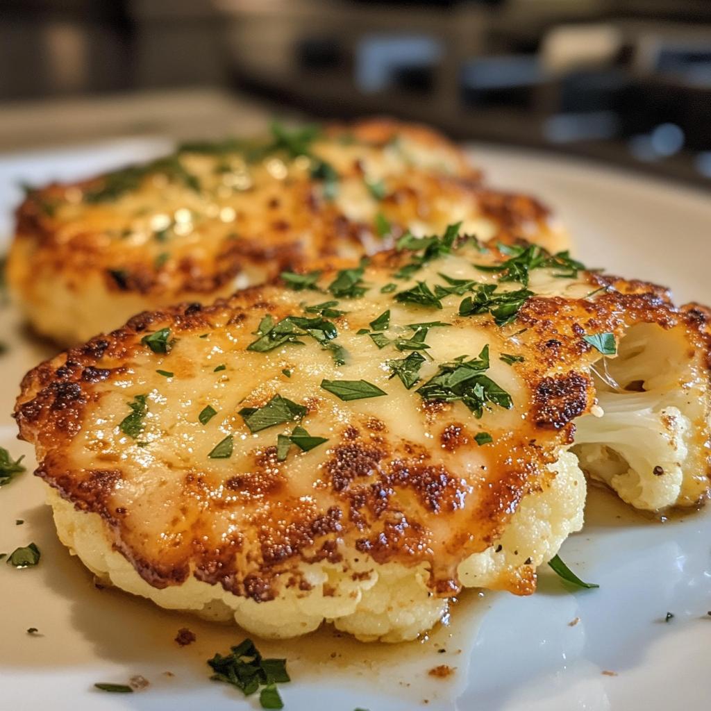 Simple, Very Tasty Cauliflower Cheese Steaks