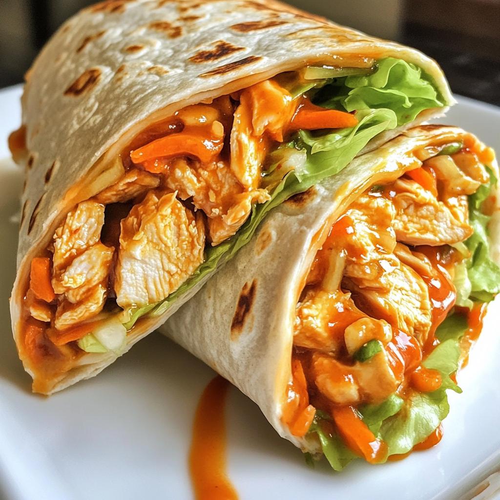 Sweet Chili Chicken Wraps – Bold Flavor in Every Bite
