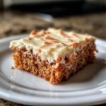 Worteltaartrepen met roomkaasglazuur