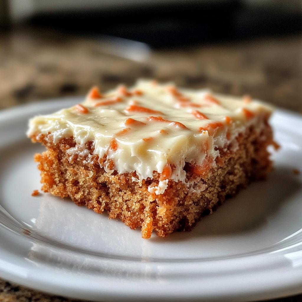 Worteltaartrepen met roomkaasglazuur