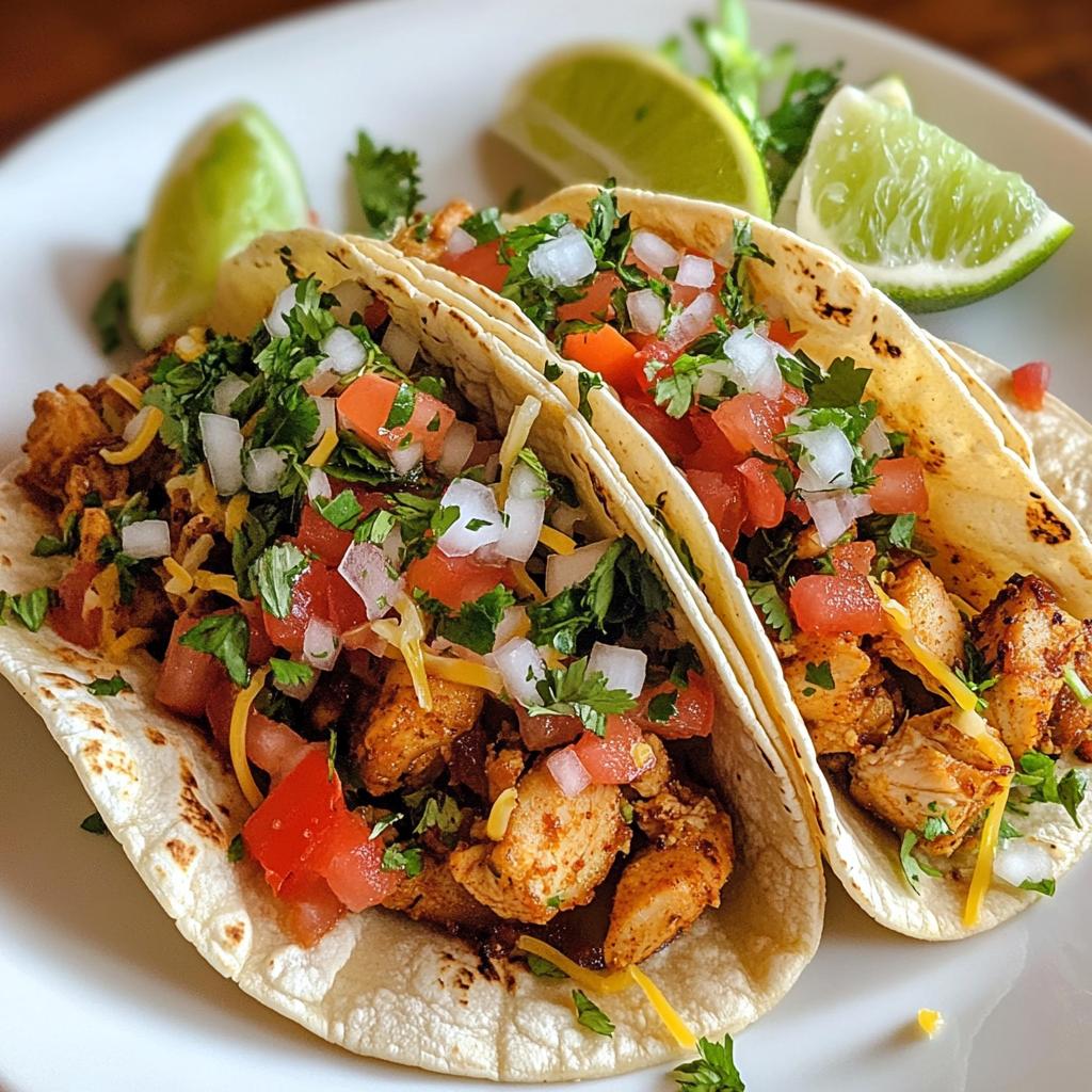 chicken tacos