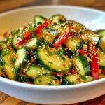 Asiatische komkommersalade