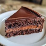 Chocolate custard cake