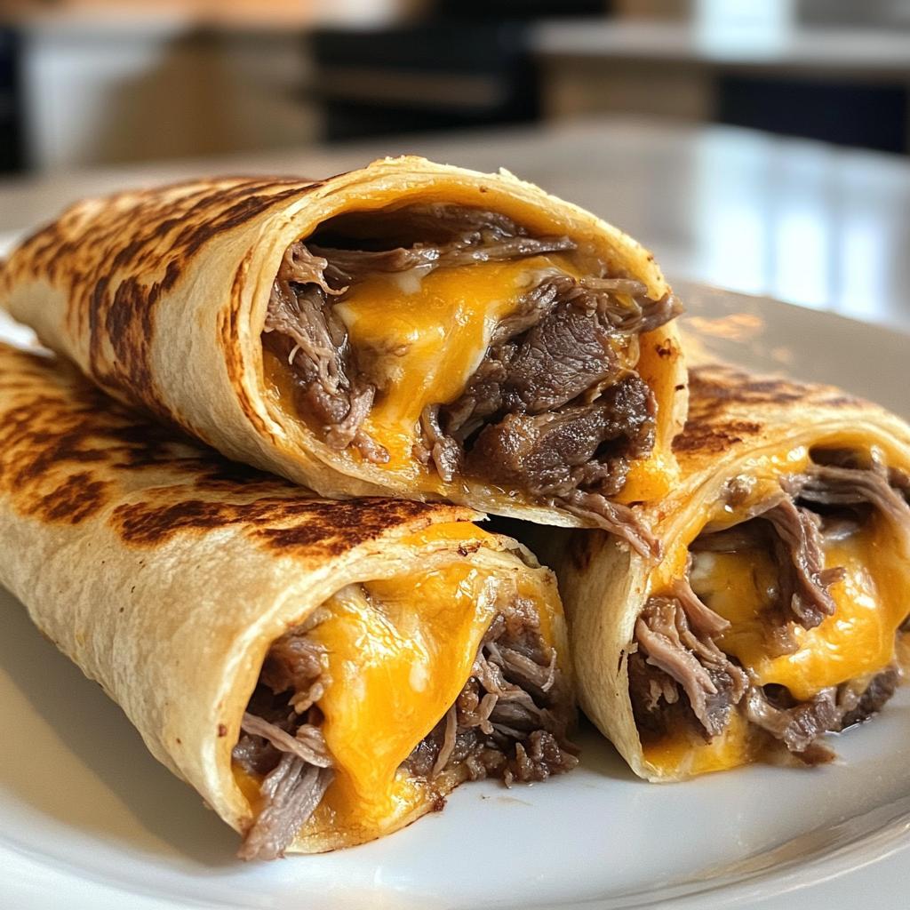 25 minuten naar heerlijke Franse dip tortilla rolletjes