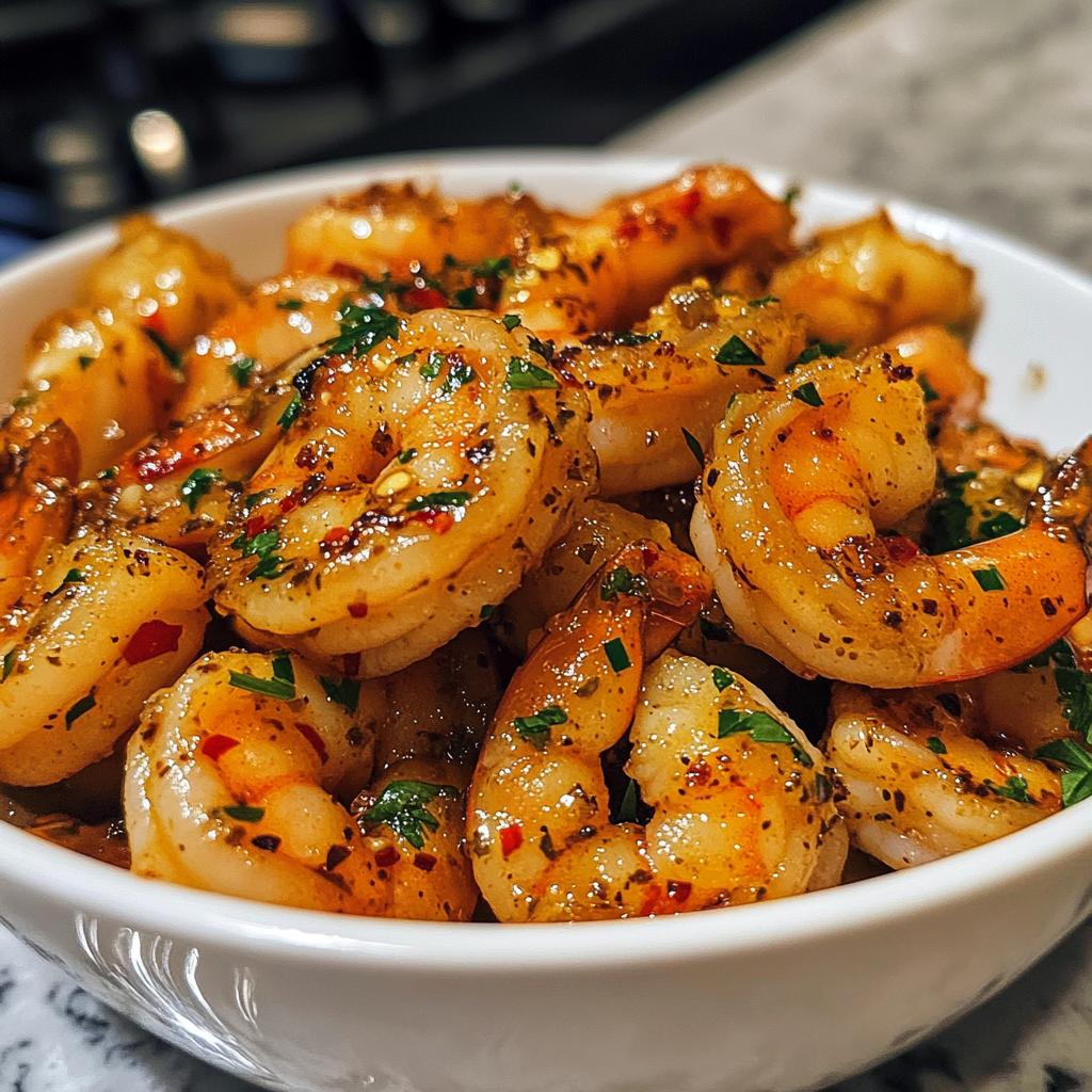Pittige honingboter garnalen in slechts 15 minuten