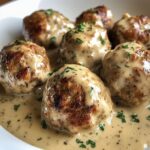Gehaktballetjes in romige saus