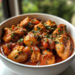 Pittige Nigeriaanse kipstoof