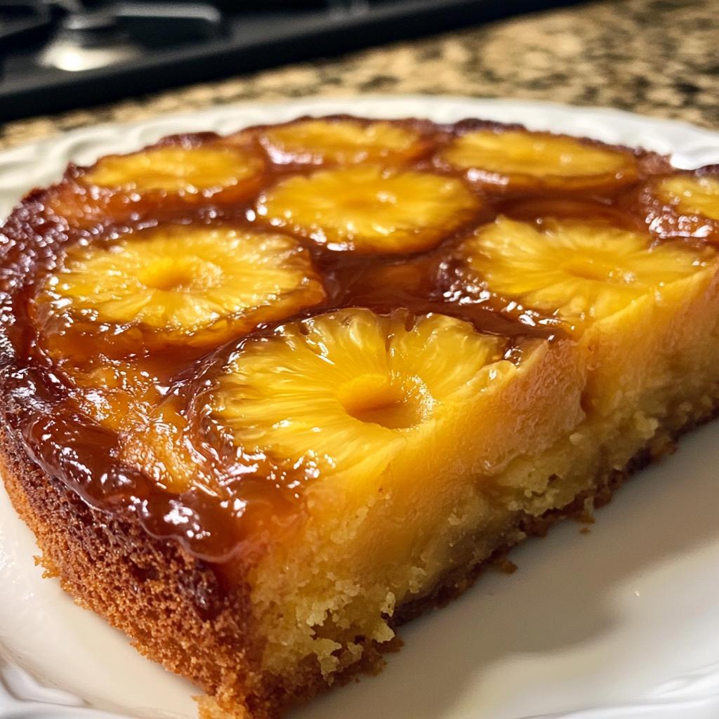 Recept voor Ananascake Op de Kop