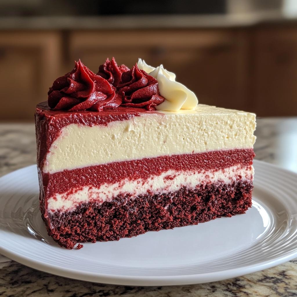 Heerlijke Red Velvet cheesecake in 3 simpele stappen