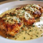 Romige knoflook-Parmezaan kip