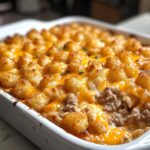 Tater tot ovenschotel met gehakt