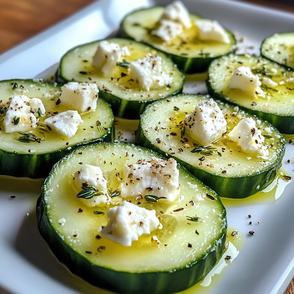 Verfrissende komkommer hapjes in 10 minuten