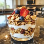 Yoghurt parfait met honing en noten