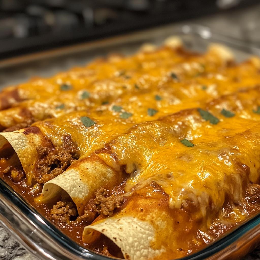 beef enchiladas