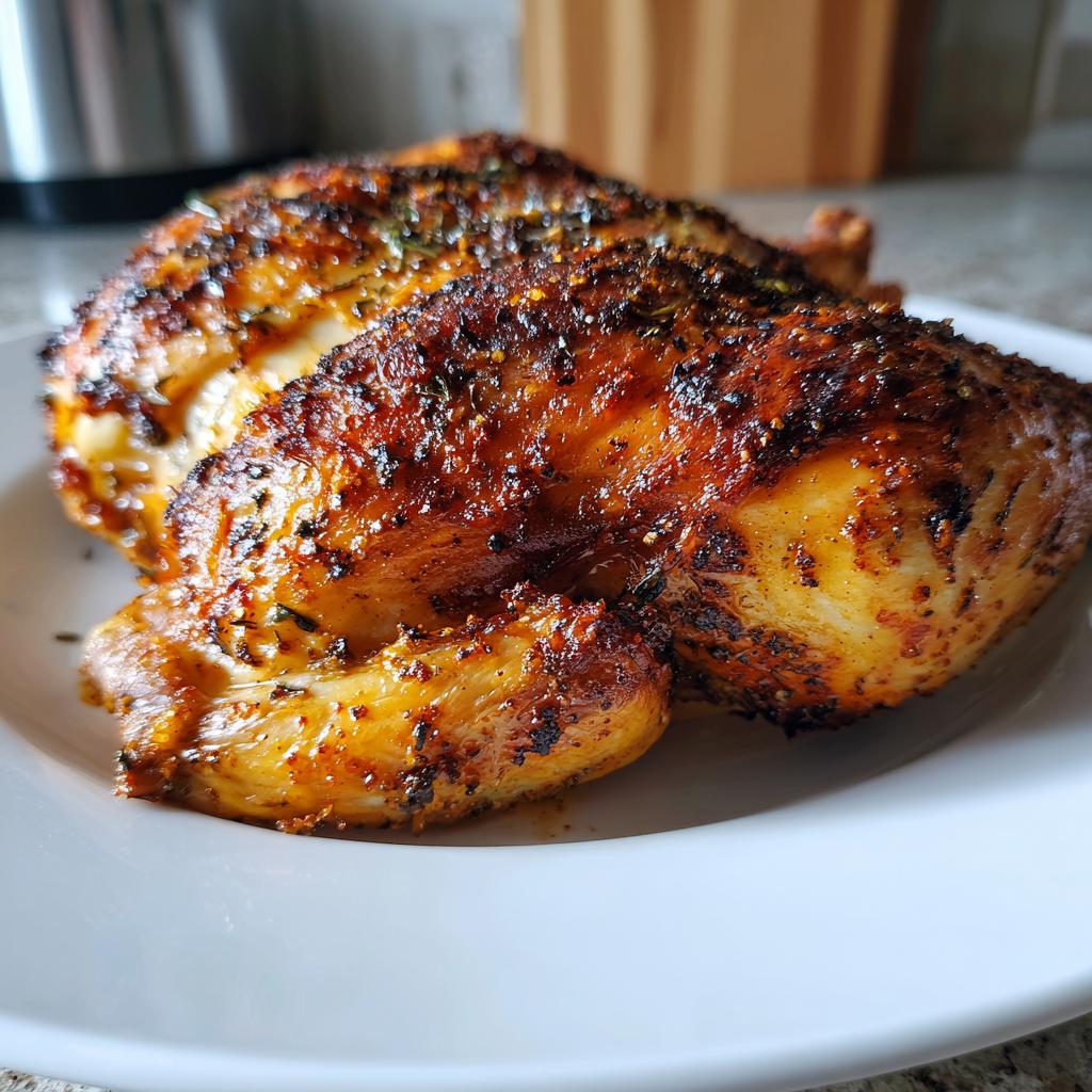 Perfecte airfryer kipfilet in slechts 12 minuutjes