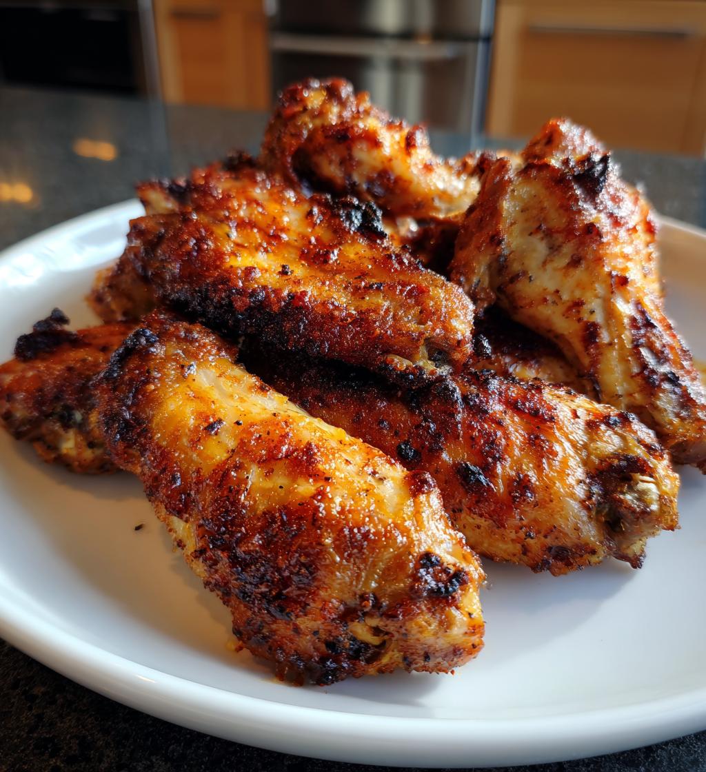 Krokante airfryer kippenvleugels in slechts 30 minuten