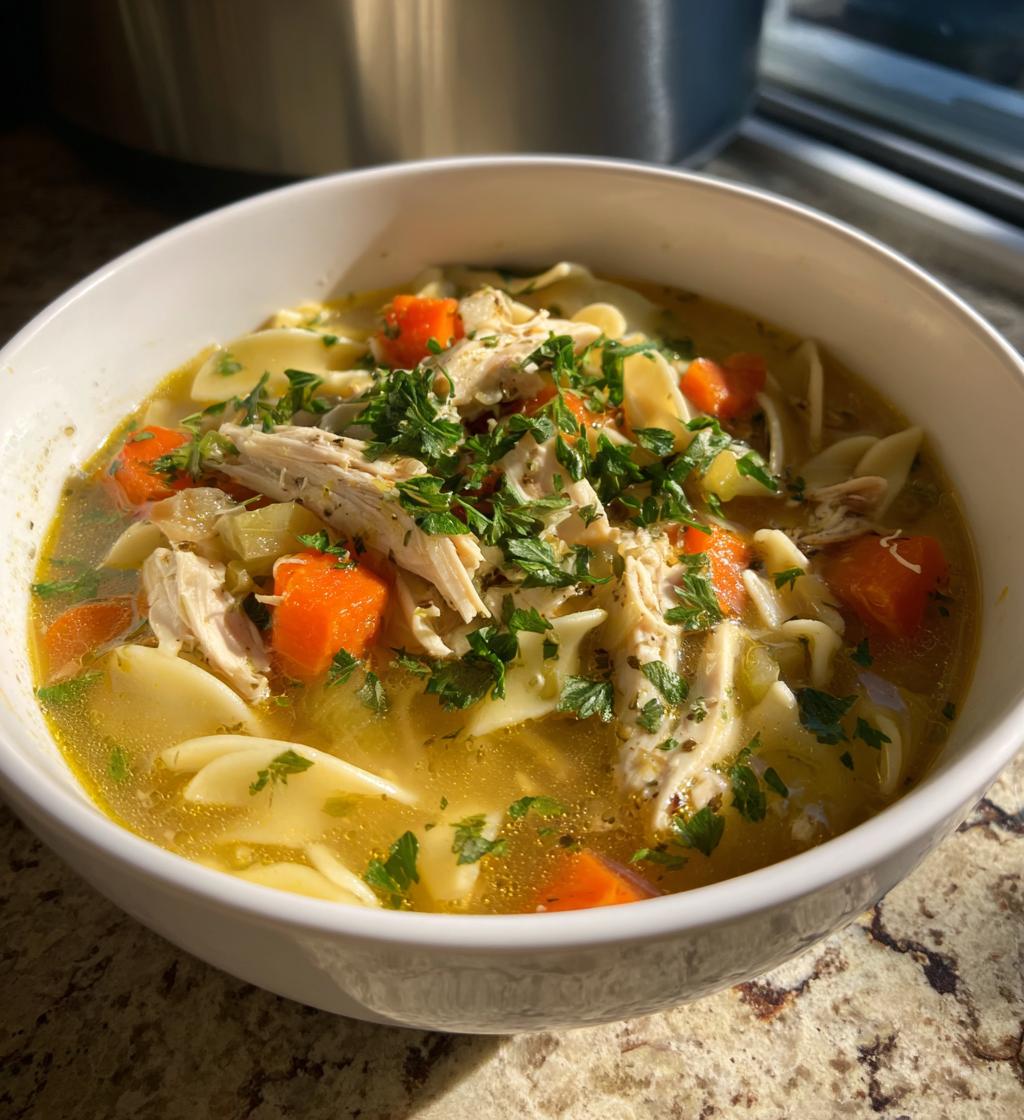 beste zelfgemaakte kip-noedelsoep