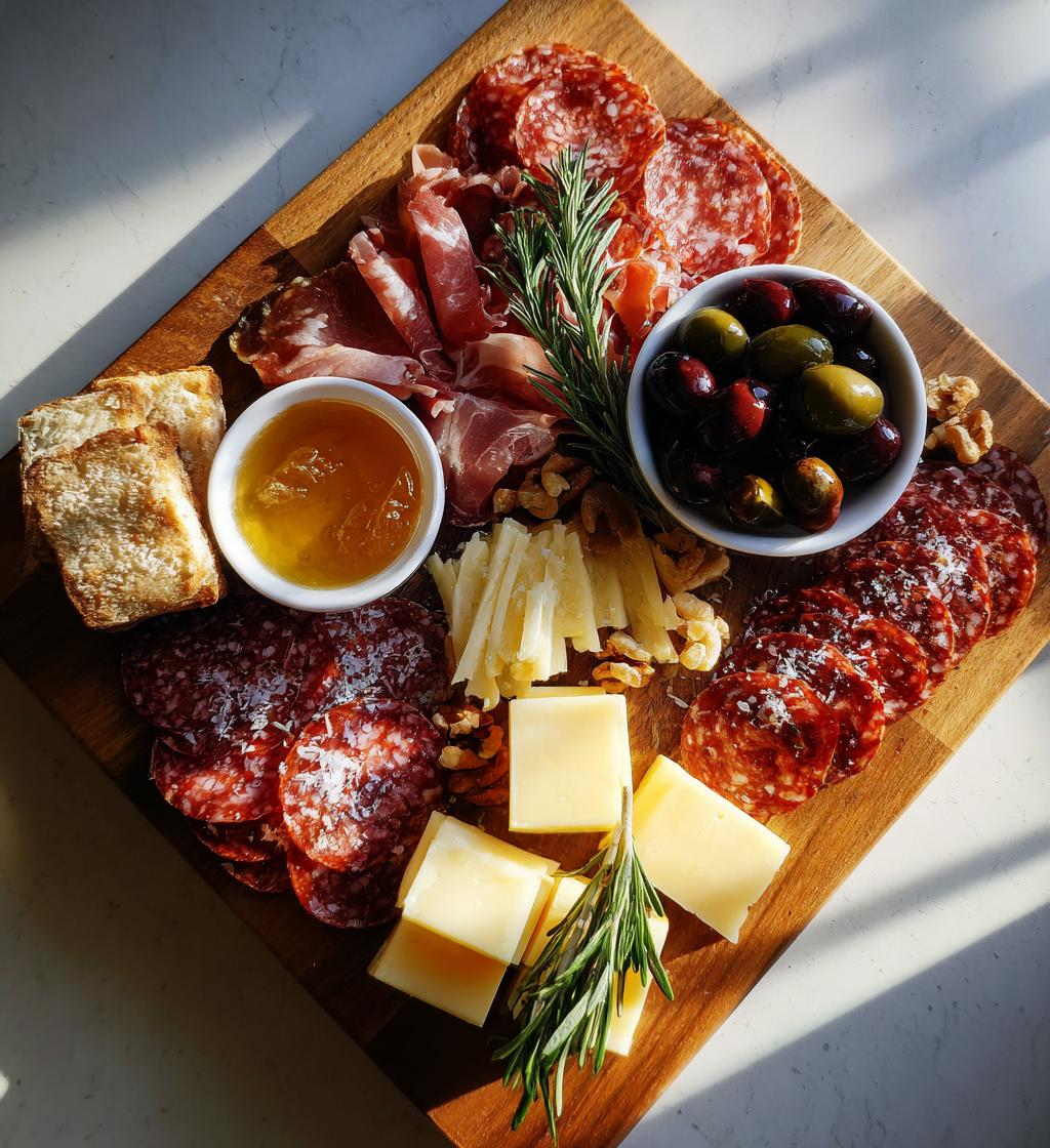 Perfect charcuteriebord in slechts 15 minuten – eenvoudig en verrukkelijk