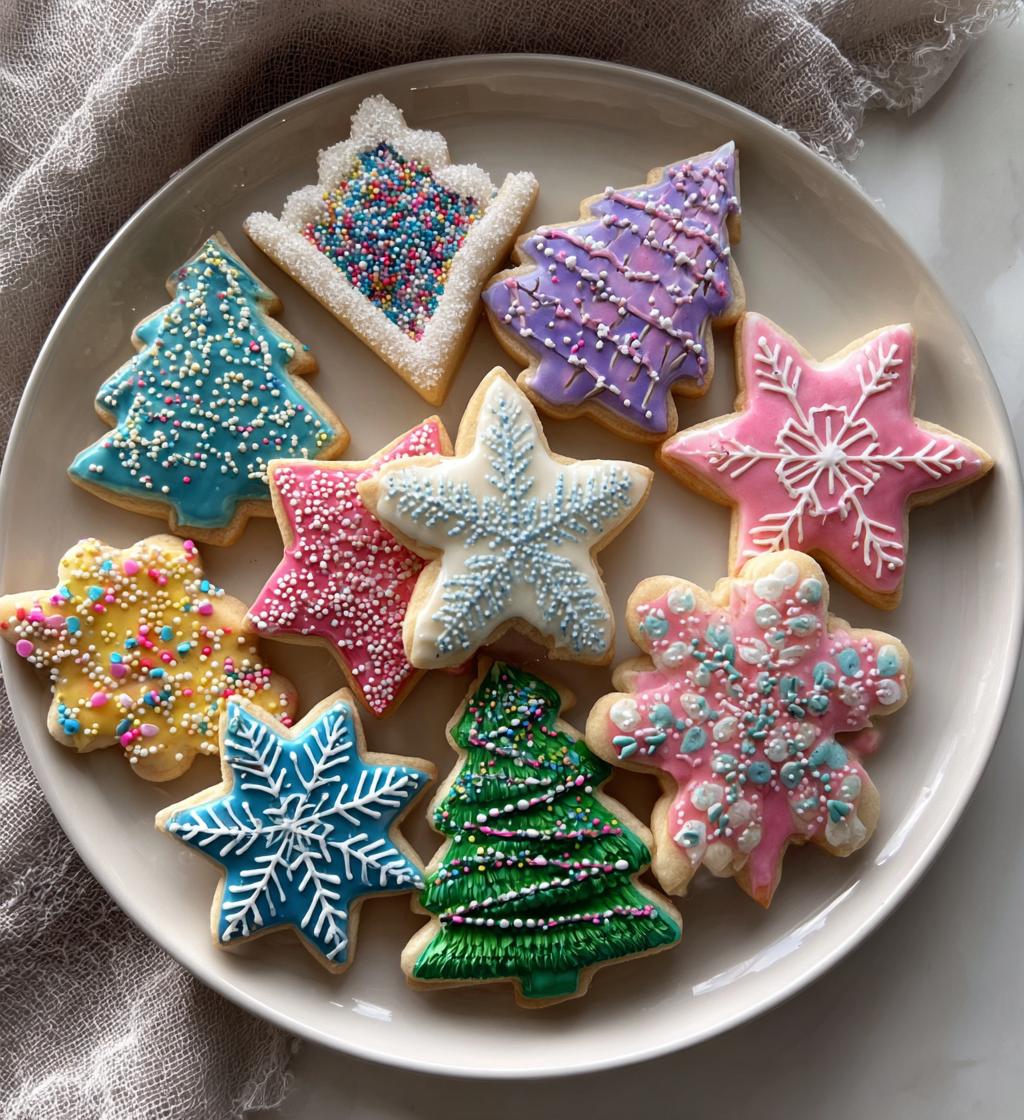 ideeën voor versierde kerstkoekjes