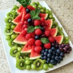 kerstboom fruitplank