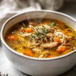 kip-wildrijstsoep slowcooker