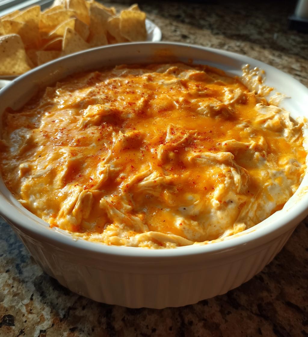 slowcooker buffalo-kippendip