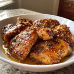 slowcooker honing-knoflook kip