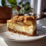 apple crumble cheesecake