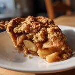 apple crumble pie