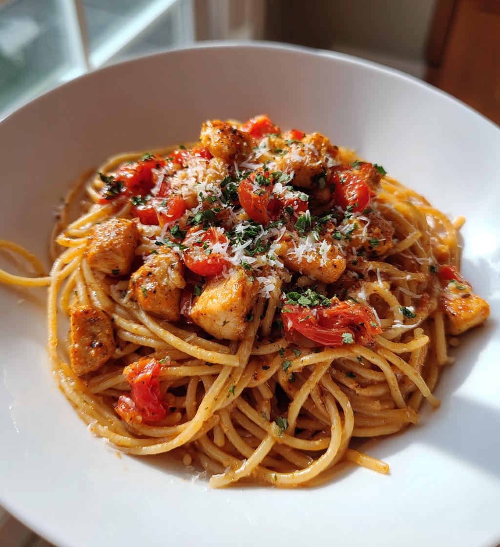 bruschetta chicken pasta