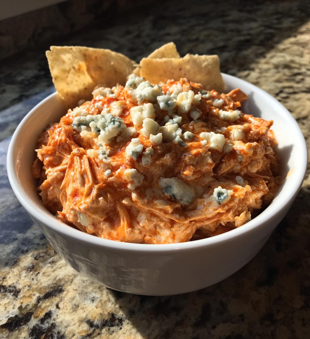 Romige buffalo kippendip uit de instant pot in slechts 20 minuten