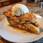 caramel apple pie