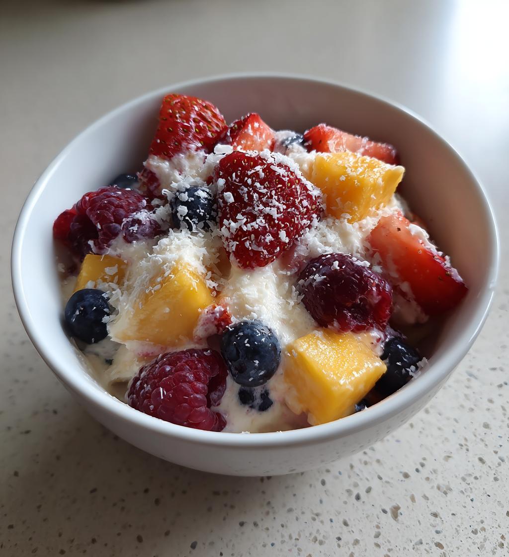 cheesecake fruit salad