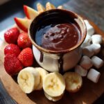 chocoladefondue plank