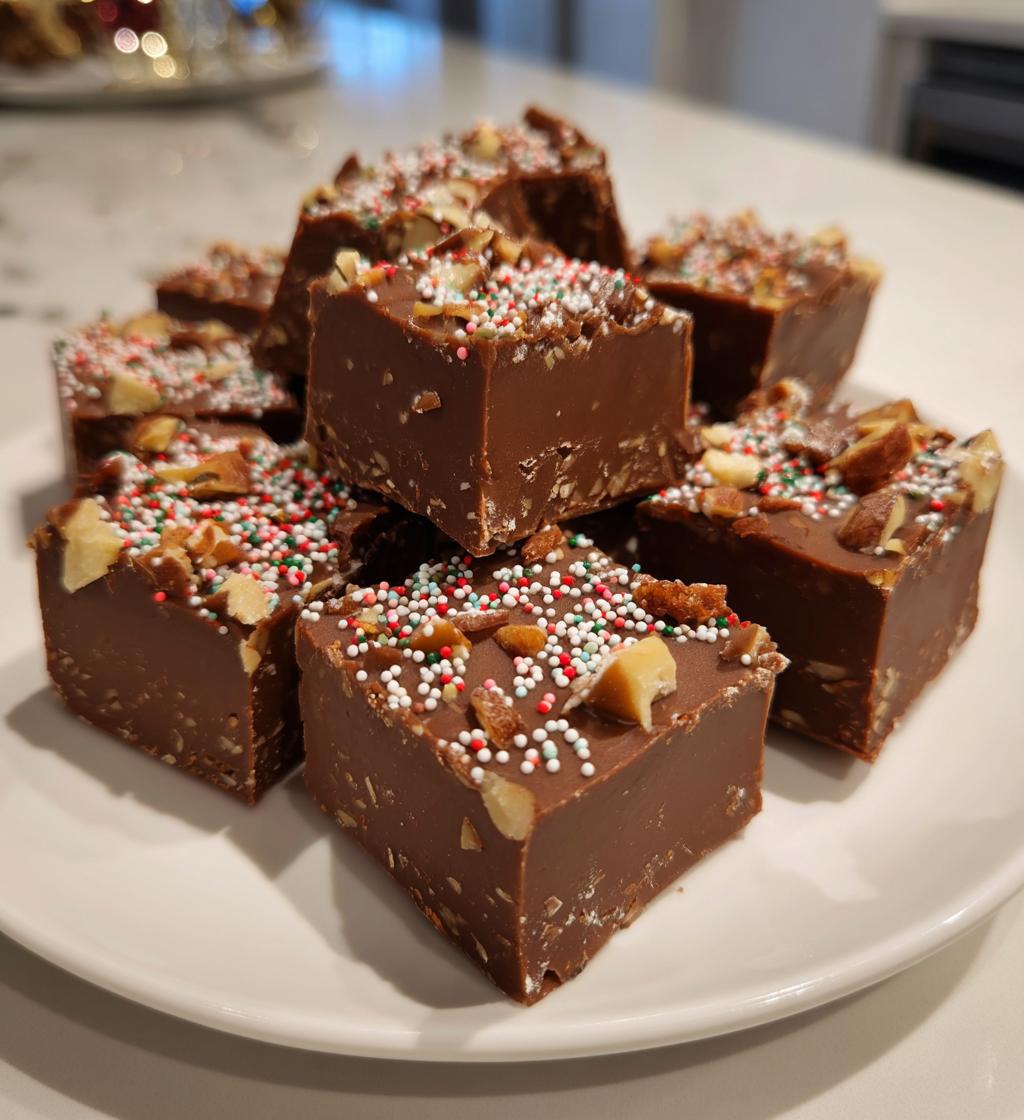 christmas fudge