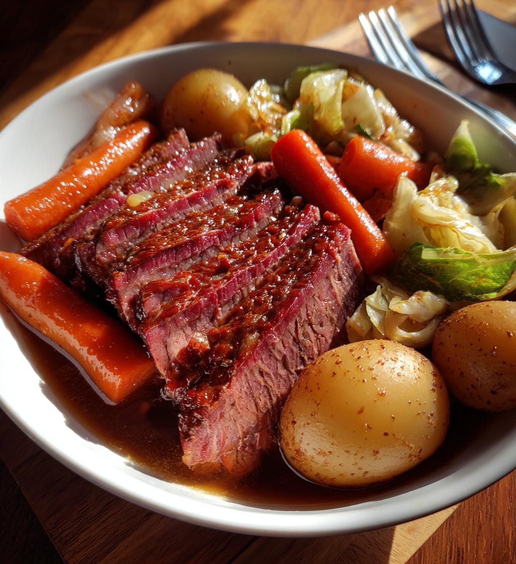 Malse corned beef uit de crockpot in 8 simpele stappen