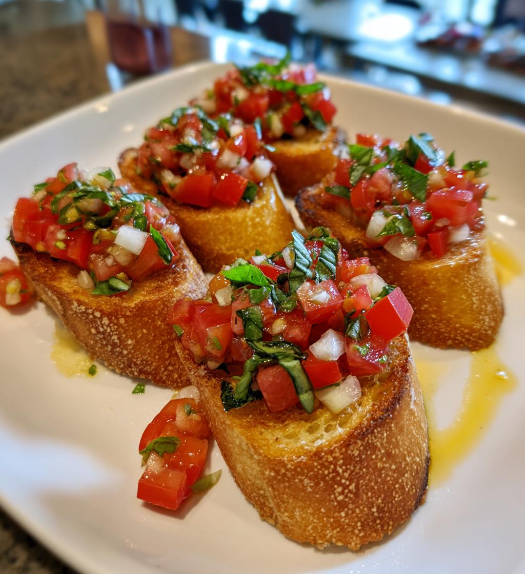 Perfecte easy bruschetta recipe in slechts 15 minuten