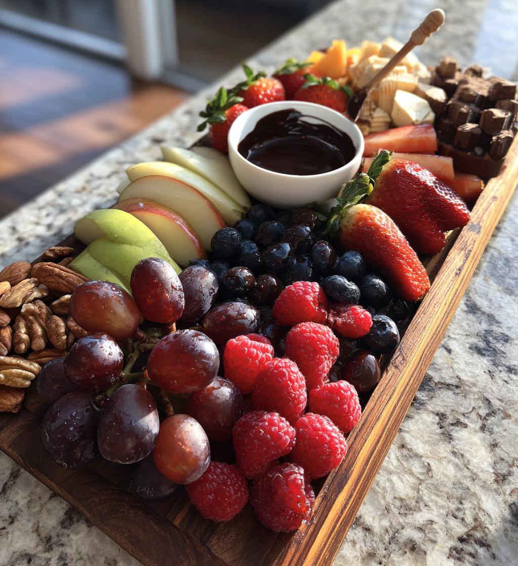 fruit charcuterieplank