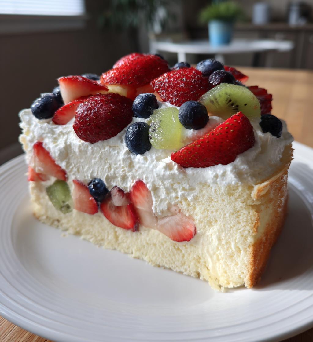 fruit salad cake